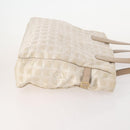 CHANEL New Travel line Tote Bag Nylon 2 Set Black Beige CC Auth BA12666-4