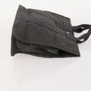 HERMES Tote Bag Canvas 3 Set Black Gray Auth BA12667-11