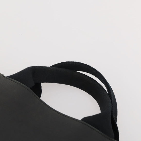 HERMES Tote Bag Canvas 3 Set Black Gray Auth BA12667