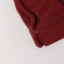 HERMES Handtasche Canvas 2er Set Rot Grau Auth BA12669-16
