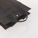HERMES Handtasche Canvas 2er Set Rot Grau Auth BA12669-5