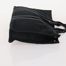HERMES Fourre Tout Hand Bag Cotton 3 Set Black Gray Auth BA12670-11