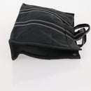 HERMES Fourre Tout Hand Bag Cotton 2 Set Black Auth BA12671-12