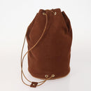 HERMES Umhängetasche Canvas 3er Set Grau Braun Auth BA12673-3