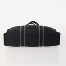 HERMES Fourre Tout Handtas Katoen 2-delig Zwart Navy Auth BA12675-7
