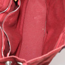 HERMES Fourre Tout Hand Bag Cotton 3 Set White Gray Red Auth BA12676-15