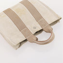 HERMES Fourre Tout Hand Bag Cotton 3 Set White Gray Red Auth BA12676-19