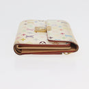 LOUIS VUITTON Monogram Multicolor Geldbörse 2er Set Weiß LV Auth BA12677-13