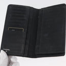 CHANEL Geldbörse Leder 2er Set Schwarz CC Authentisch BA12679-9