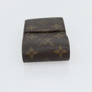 LOUIS VUITTON Monogram Damier Ebene Etui Cigarette Case 3 Set LV Auth BA12680-11