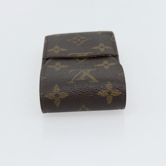 LOUIS VUITTON Monogram Damier Ebene Etui Cigarette Case 3 Set LV Auth BA12680
