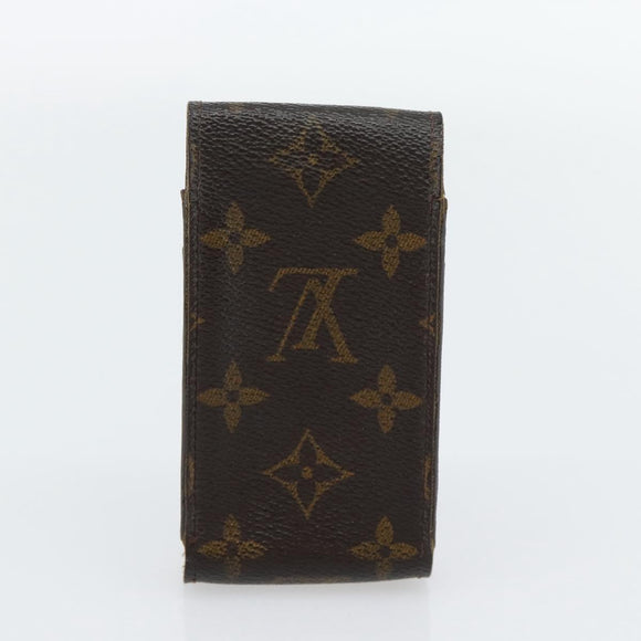 LOUIS VUITTON Monogram Damier Ebene Etui Cigarette Case 3 Set LV Auth BA12680
