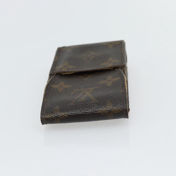 LOUIS VUITTON Monogram Damier Ebene Etui Cigarette Case 3 Set LV Auth BA12680