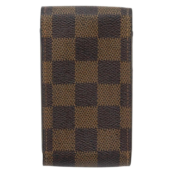 LOUIS VUITTON Monogram Damier Ebene Etui Cigarette Case 3 Set LV Auth BA12680