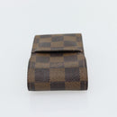 LOUIS VUITTON Monogram Damier Ebene Etui Cigarette Case 3 Set LV Auth BA12680-5
