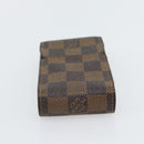 LOUIS VUITTON Monogram Damier Ebene Etui Cigarette Case 3 Set LV Auth BA12680-6