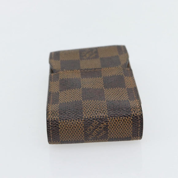LOUIS VUITTON Monogram Damier Ebene Etui Cigarette Case 3 Set LV Auth BA12680