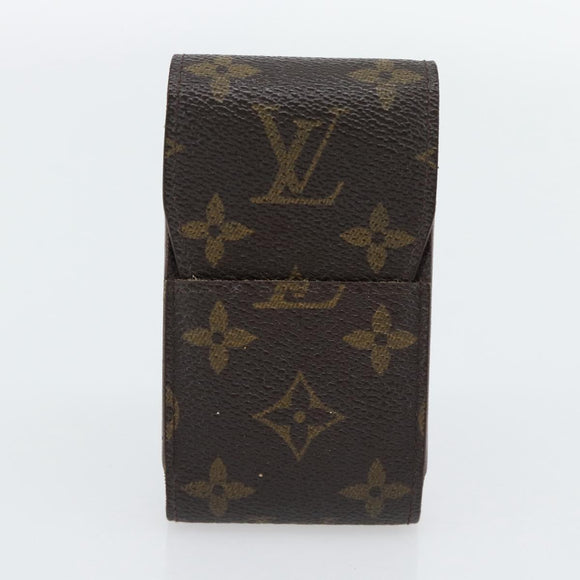 LOUIS VUITTON Monogram Damier Ebene Etui Cigarette Case 3 Set LV Auth BA12680