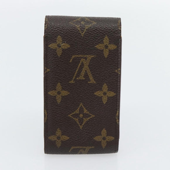 LOUIS VUITTON Monogram Damier Ebene Etui Cigarette Case 3 Set LV Auth BA12680