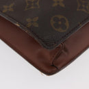 LOUIS VUITTON Monogram Porte Documents Bandouliere Bag M53338 LV Auth BA12681-15