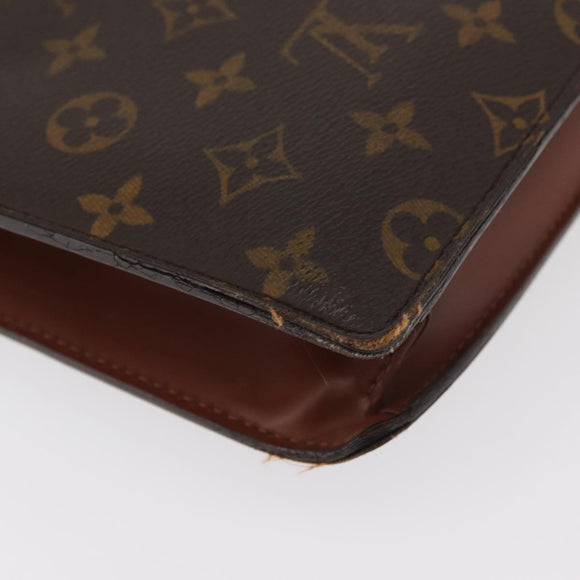 LOUIS VUITTON Monogram Porte Documents Bandouliere Bag M53338 LV Auth BA12681