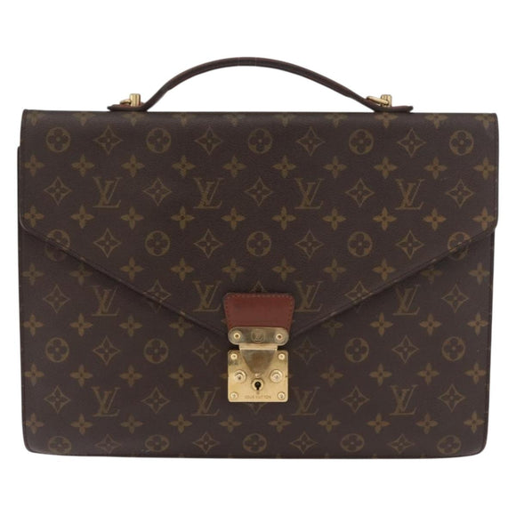 LOUIS VUITTON Monogram Porte Documents Bandouliere Bag M53338 LV Auth BA12681