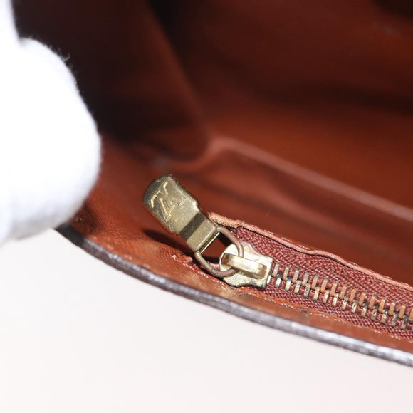 LOUIS VUITTON Monogram Porte Documents Bandouliere Bag M53338 LV Auth BA12681
