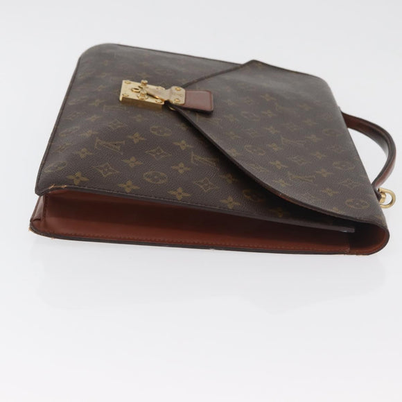 LOUIS VUITTON Monogram Porte Documents Bandouliere Bag M53338 LV Auth BA12681