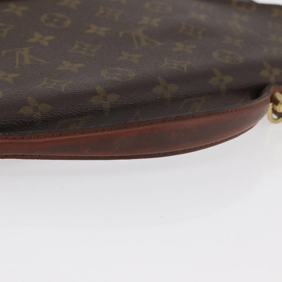 LOUIS VUITTON Monogram Porte Documents Bandouliere Bag M53338 LV Auth BA12681