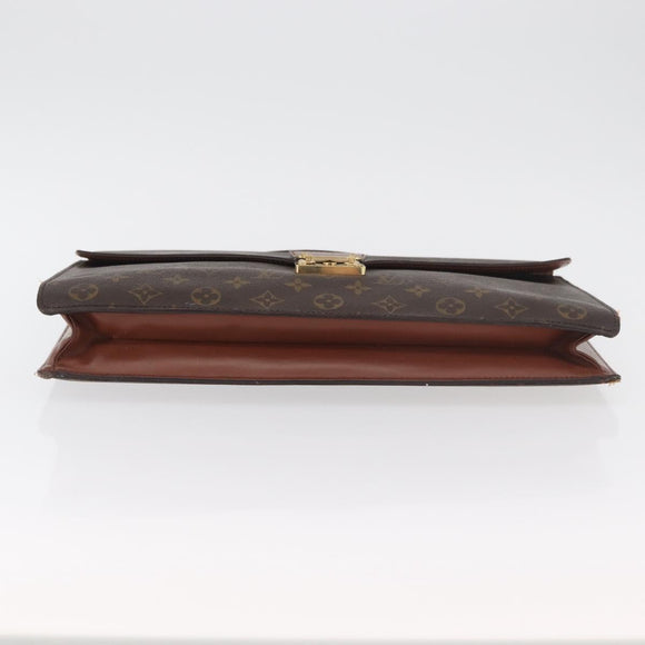 LOUIS VUITTON Monogram Porte Documents Bandouliere Bag M53338 LV Auth BA12681