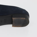 HERMES Kelly Loafers Suede 35 1/2 Navy Auth BA12685-10