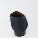 HERMES Kelly Loafers Suede 35 1/2 Navy Auth BA12685-12