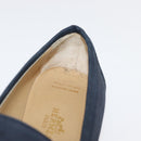 HERMES Kelly Loafers Suede 35 1/2 Navy Auth BA12685-35