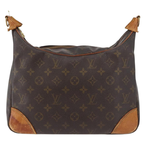 LOUIS VUITTON Monogram Boulogne 30 Shoulder Bag M51265 LV Auth BA12689