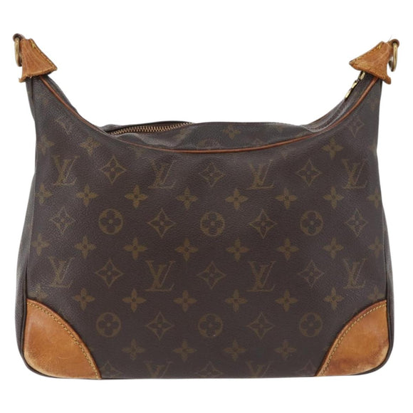 LOUIS VUITTON Monogram Boulogne 30 Shoulder Bag M51265 LV Auth BA12689