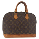 LOUIS VUITTON Monogram Alma Hand Bag M51130 LV Auth BA12691-1