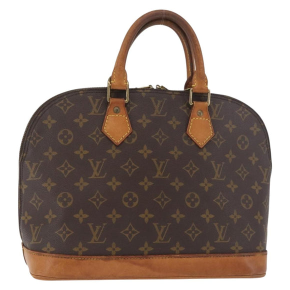 LOUIS VUITTON Monogram Alma Hand Bag M51130 LV Auth BA12691