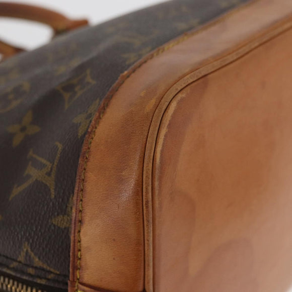 LOUIS VUITTON Monogram Alma Hand Bag M51130 LV Auth BA12691