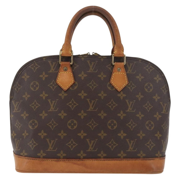 LOUIS VUITTON Monogram Alma Hand Bag M51130 LV Auth BA12691