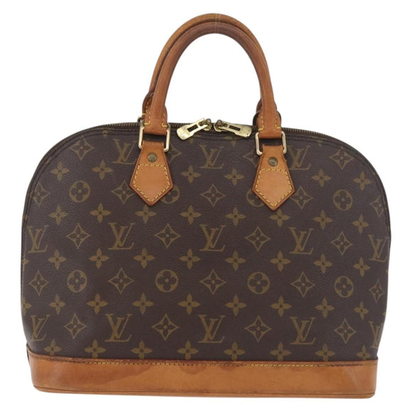 LOUIS VUITTON Monogram Alma Hand Bag M51130 LV Auth BA12691