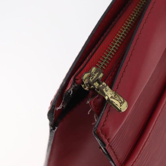LOUIS VUITTON Epi Riviera Hand Bag Red M48187 LV Auth BA12696
