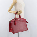 LOUIS VUITTON Epi Riviera Hand Bag Red M48187 LV Auth BA12696-23