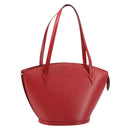 LOUIS VUITTON Epi Saint Jacques Shopping Shoulder Bag Red M52277 LV Auth BA12697-1