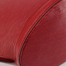 LOUIS VUITTON Epi Saint Jacques Shopping Shoulder Bag Red M52277 LV Auth BA12697-14