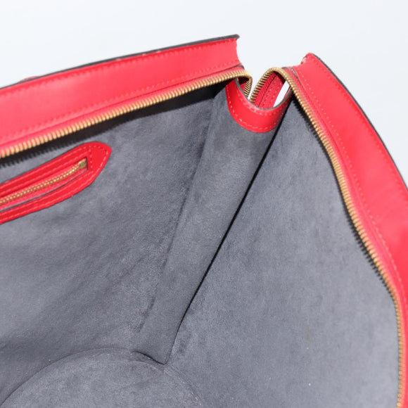 LOUIS VUITTON Epi Saint Jacques Shopping Shoulder Bag Red M52277 LV Auth BA12697