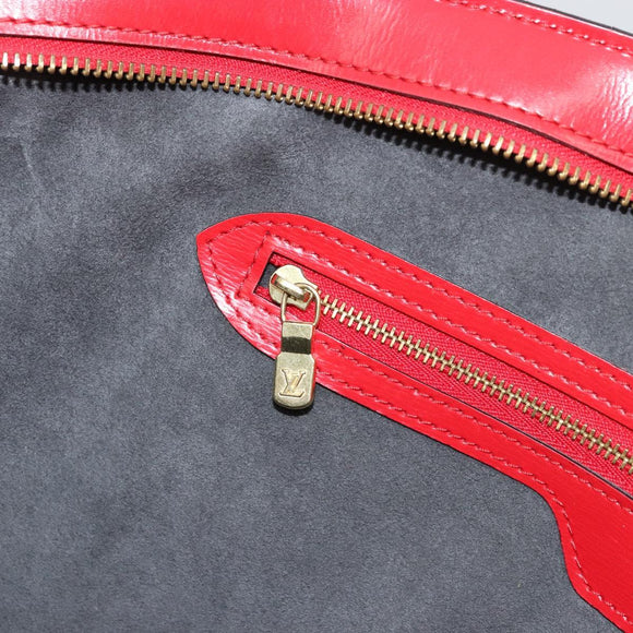 LOUIS VUITTON Epi Saint Jacques Shopping Shoulder Bag Red M52277 LV Auth BA12697