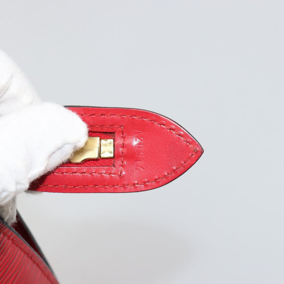 LOUIS VUITTON Epi Saint Jacques Shopping Shoulder Bag Red M52277 LV Auth BA12697