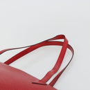 LOUIS VUITTON Epi Saint Jacques Shopping Shoulder Bag Red M52277 LV Auth BA12697-8
