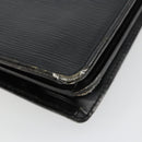 LOUIS VUITTON Epi Serviette Conseiller Business Bag Black M54422 LV Auth BA12698-8