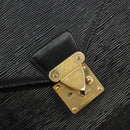 LOUIS VUITTON Epi Serviette Conseiller Business Bag Black M54422 LV Auth BA12698-19